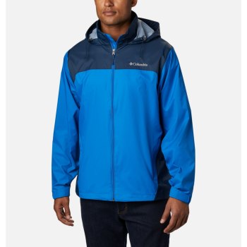 Columbia Jas Heren, Glennaker Lake Rain Blauw Donkerblauw, 46OTSMDNZ